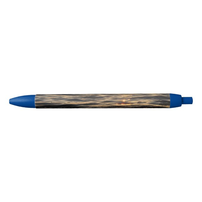 sunset beach black ink pen (Front)