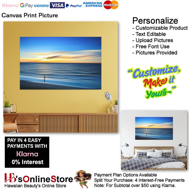 Sunset Beach Canvas Print Picture 14 (Sunset Beach Canvas Print Picture 14.
)