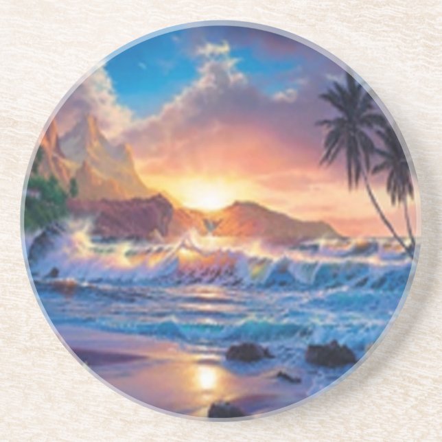 Sunset Beach Coaster (Front)