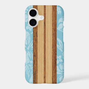 Sunset Beach Faux Wood Surfboard Hawaiian
