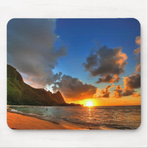 Sunset Beach Mouse Pad