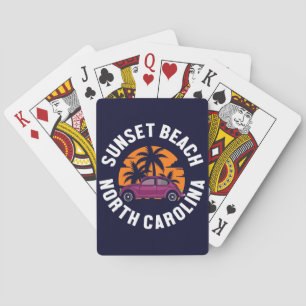 Sunset Beach,North Carolina Playing Cards