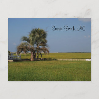 Sunset Beach North Carolina Postcard
