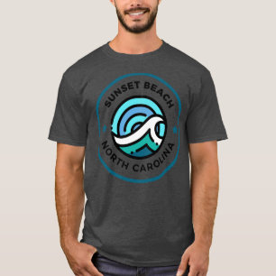 Sunset Beach North olina Summertime Waves  1 T-Shirt