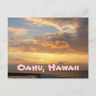 Sunset Beach, Oahu Postcard