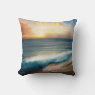 Sunset Beach Ocean Sea View 283 Cushion
