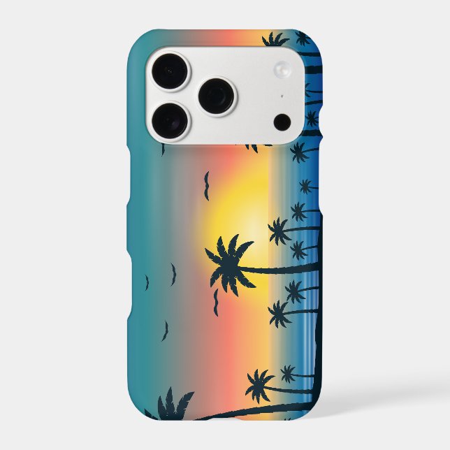 Sunset Beach Palm Tree (Back)
