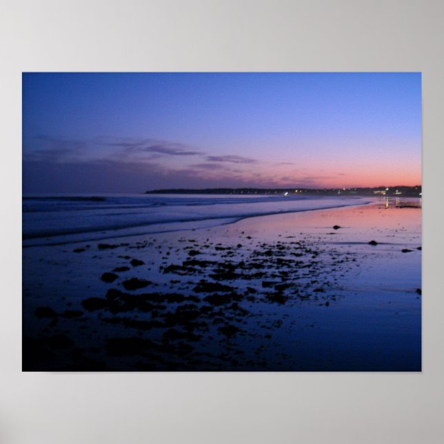 Sunset Beach Photographer Poster (Front)