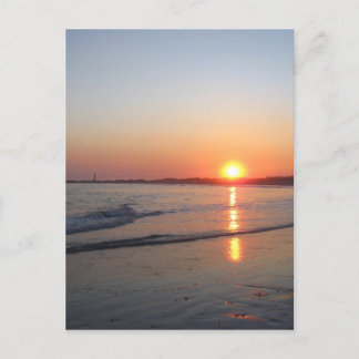 Sunset * Beach Postcard