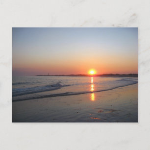 Sunset * Beach Postcard