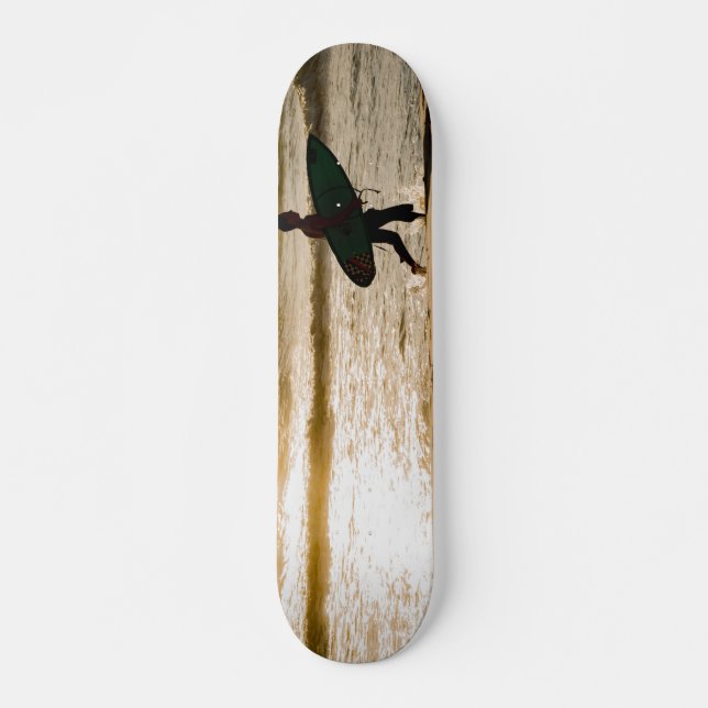 Sunset Beach Skateboard (Front)