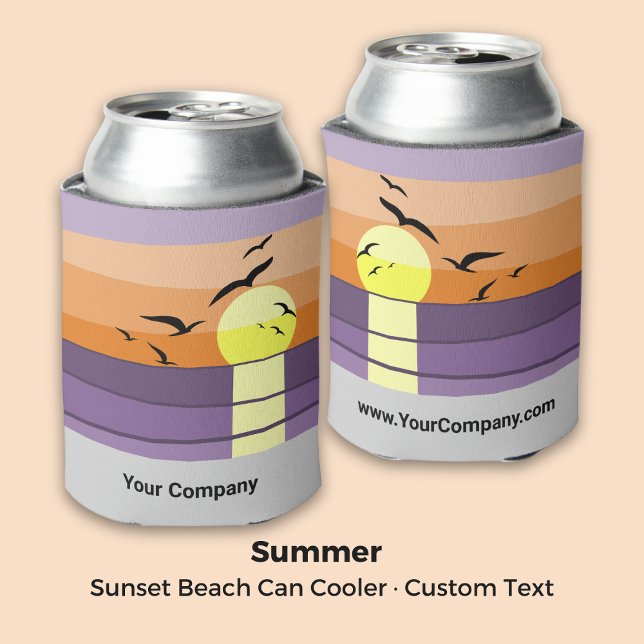 Sunset Beach - Summer Event - Branded Can Cooler (Sunset Beach - Summer Event - Branded Can )