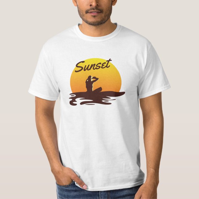 Sunset Beach T-Shirt (Front)