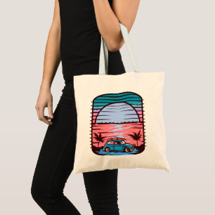 Sunset Beach Tote Bag