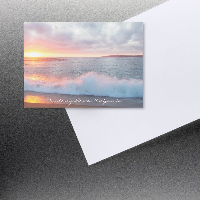 Sunset Beach Waves Monterey California (Creator Uploaded)