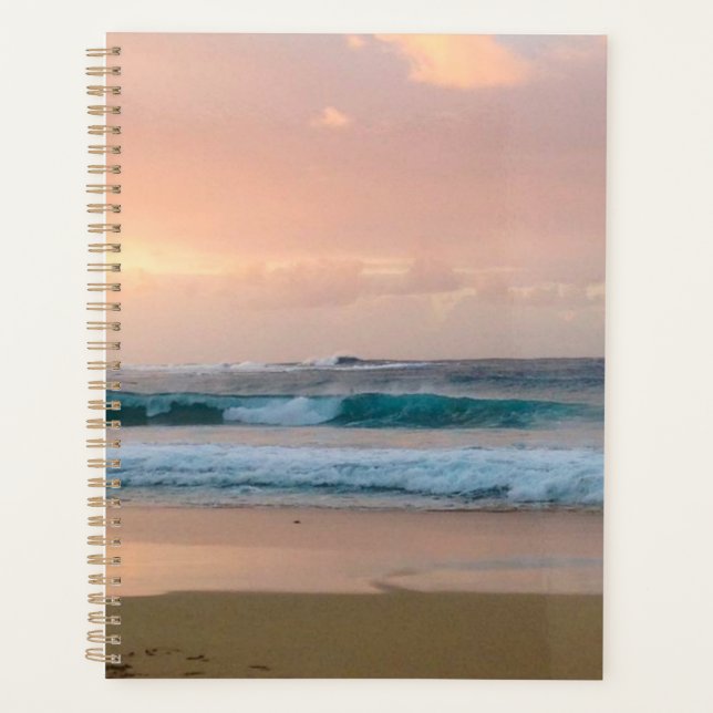 Sunset Beach with ocean Planner (Front)