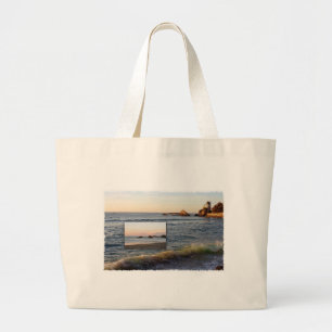 Sunset Beaches Large Tote Bag