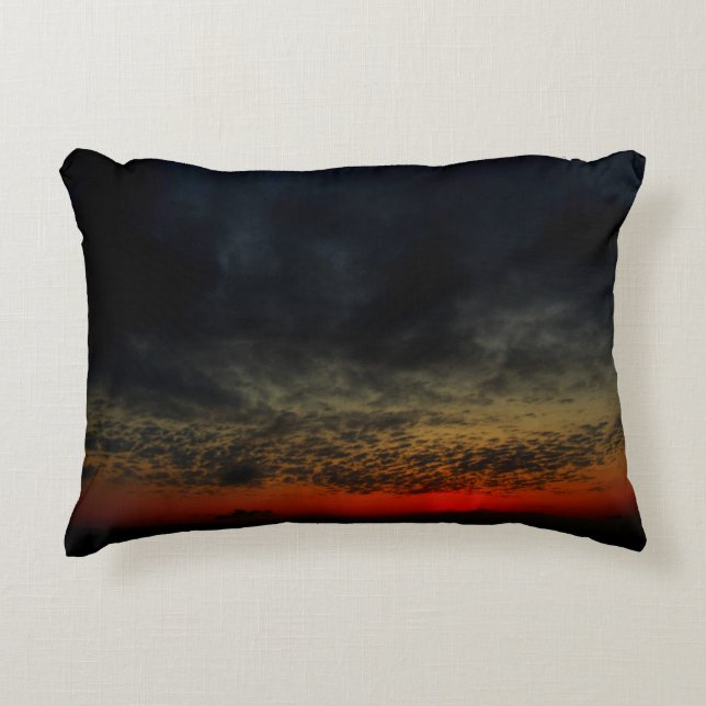 Sunset Before the Storm Decorative Cushion (Front)