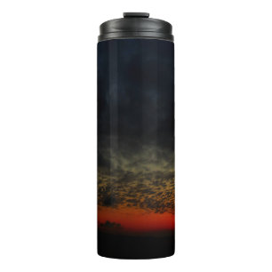Sunset Before the Storm Thermal Tumbler
