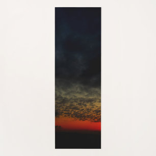 Sunset Before the Storm Yoga Mat