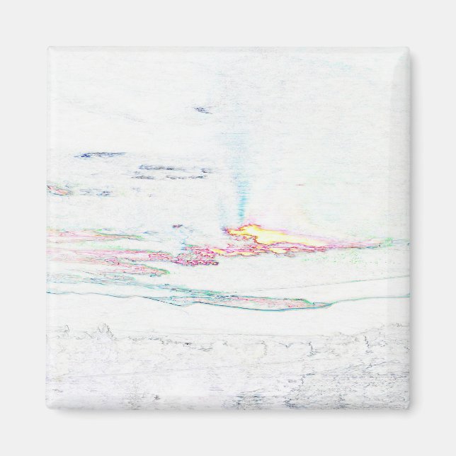 Sunset blast pencil magnet (Front)