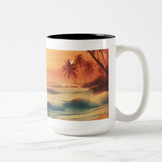 Sunset Bliss Two-Tone Coffee Mug