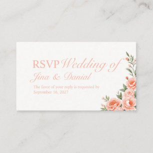 Sunset Bloom Enclosure Card