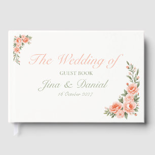 Sunset Bloom Guest Book