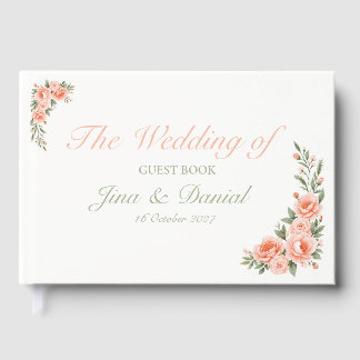 Sunset Bloom Guest Book