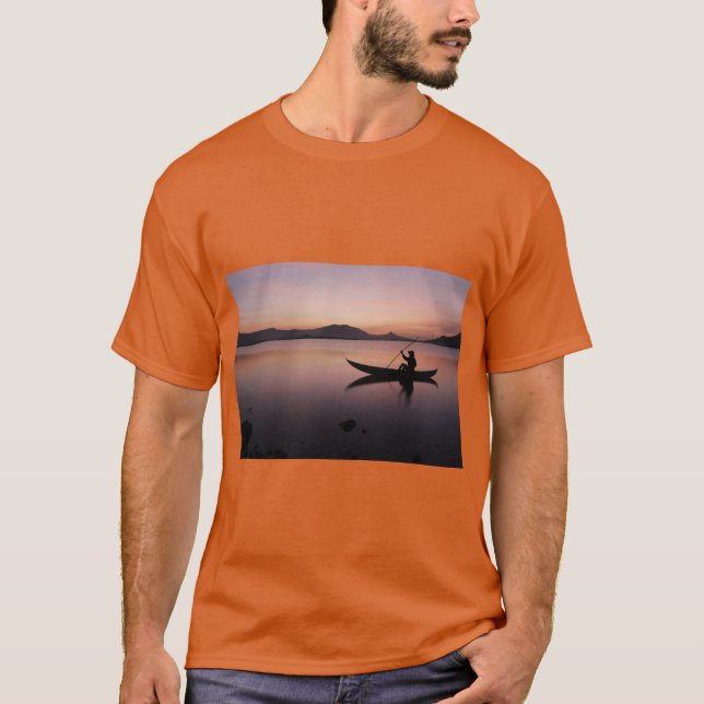 Sunset Boat Ride Lake Tee (Front)