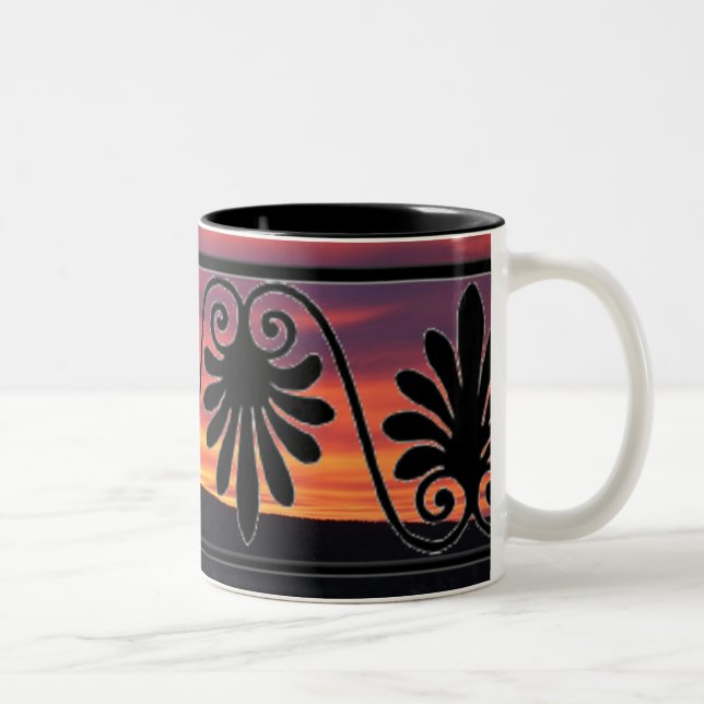 Sunset Border Mug (Right)