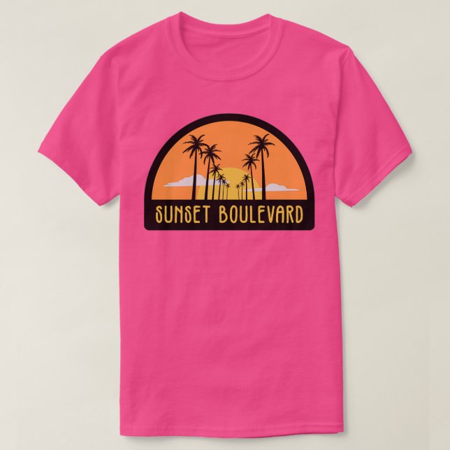 Sunset boulevard T-Shirt (Design Front)