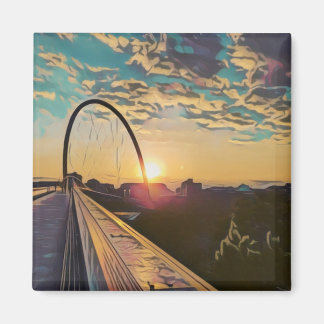 Sunset Bridge magnet