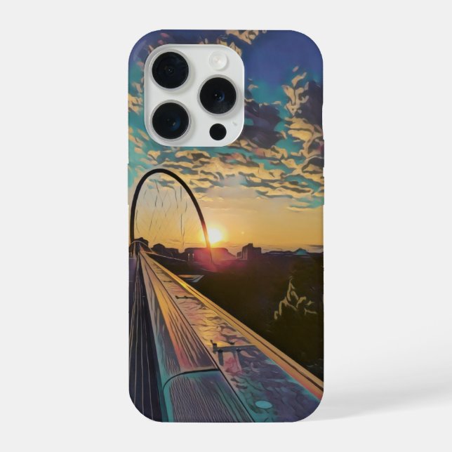 Sunset Bridge phone case (Back)