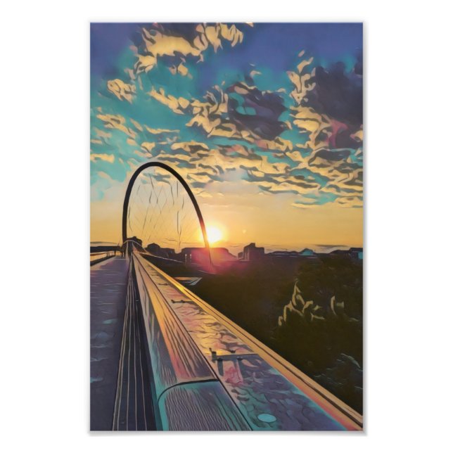 Sunset Bridge poster (Front)