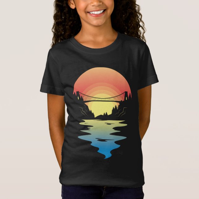 Sunset Bridge T-Shirt (Front)