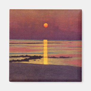 Sunset (by Félix Vallotton) Magnet