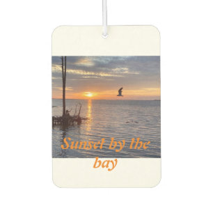 Sunset by the bay air freshener