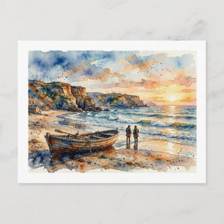 Sunset by the Sea, Postcard