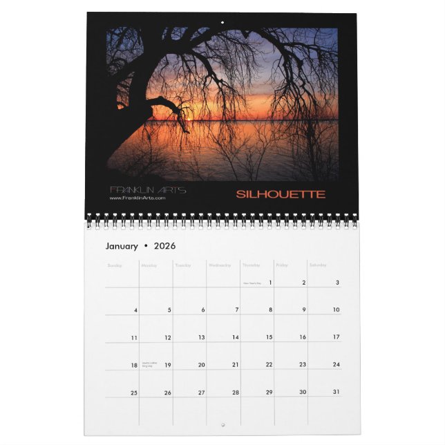 Sunset Calendar 2011 (Jan 2026)