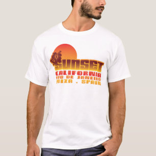 Sunset California Rio de Janeiro Ibiza T-Shirt