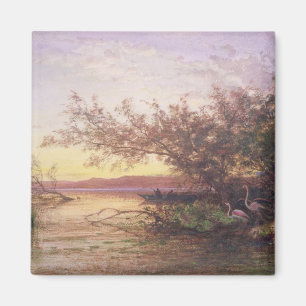 Sunset, Camargue Magnet