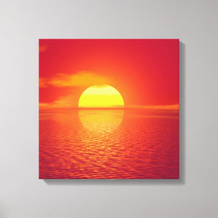 Sunset Canvas Print