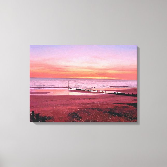 SUNSET CANVAS PRINT (Front)
