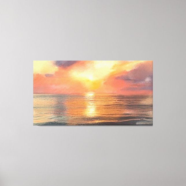 Sunset Canvas Print (Front)