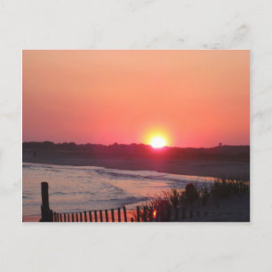 Sunset * Cape May, New Jersey Postcard