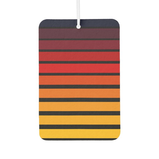 Sunset Car Air Freshener (Front)