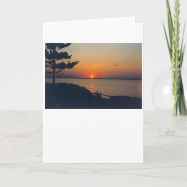 Sunset, card (Front)
