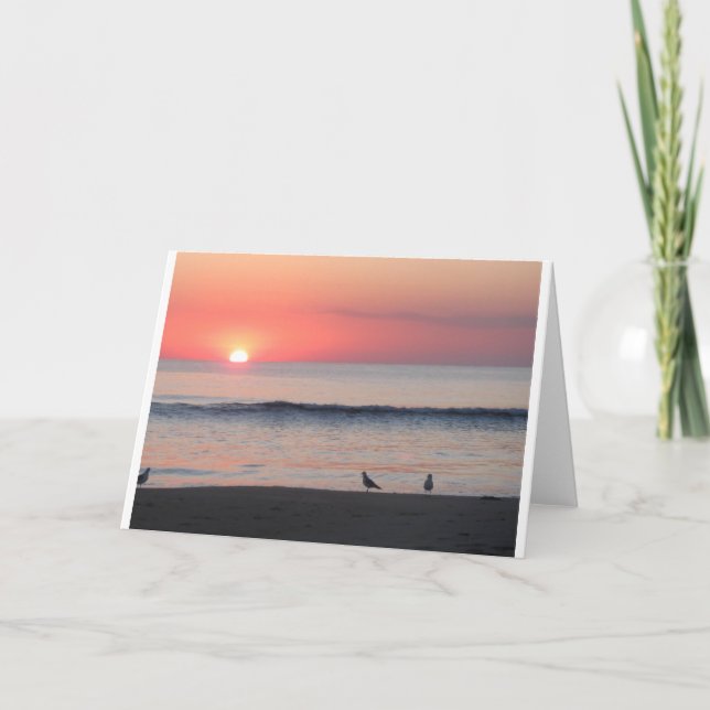 Sunset, card (Front)