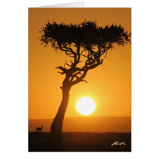 Sunset Card (Front)
